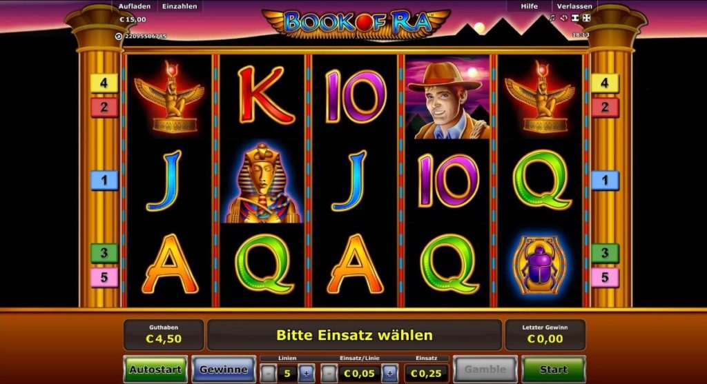Book of Ra – der beliebteste Spielautoma
