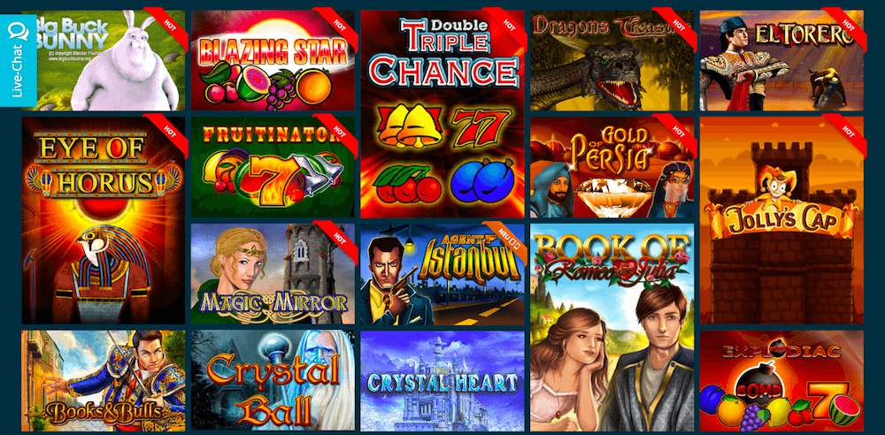 Merkur Spiele im Platincasino