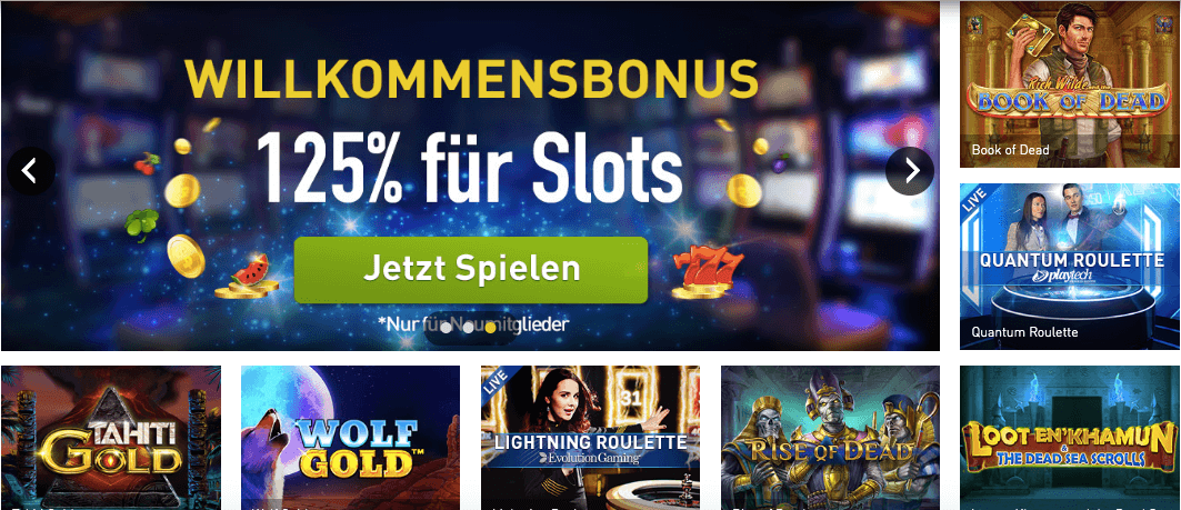 Willkommensangebot CasinoClub