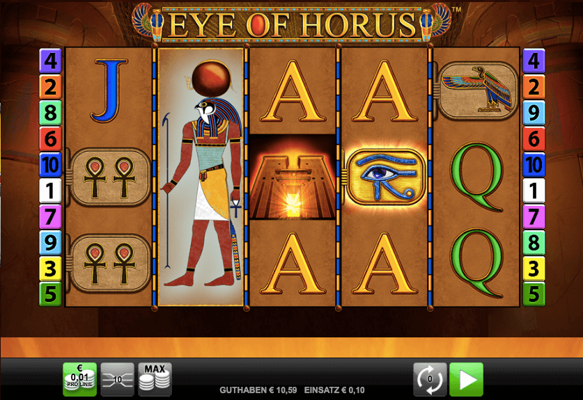Eye of Horus Spiel
