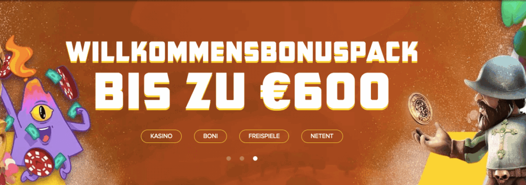 Willkommensbonus Vulkanbet