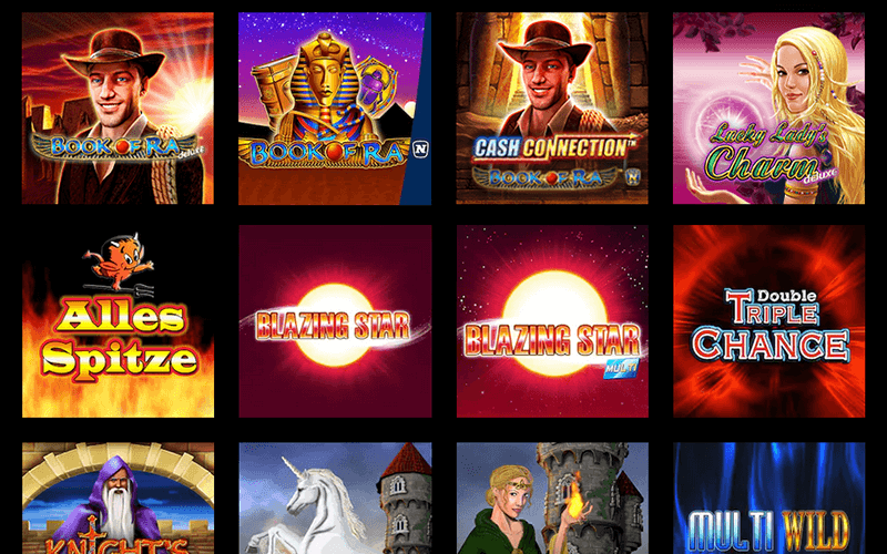 Merkur und Novoline Slots spielen bei Stargames