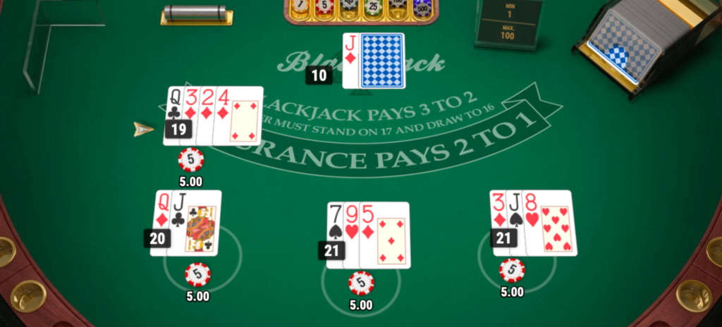 Blackjack bei Hyperino