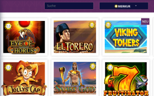Merkur spiele bei Lord Lucky