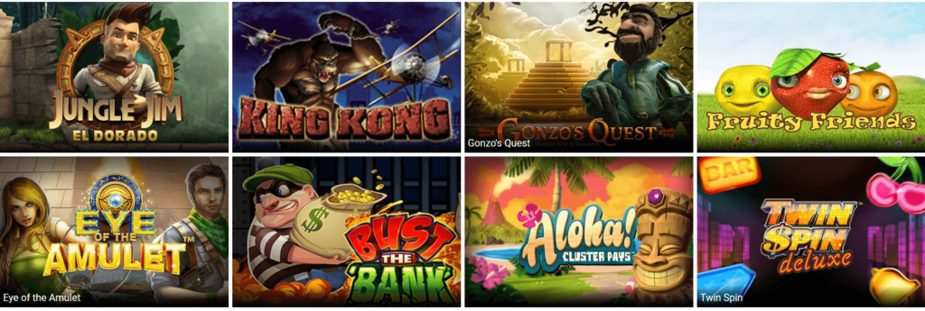 Spieleangebot bei Winners Magic