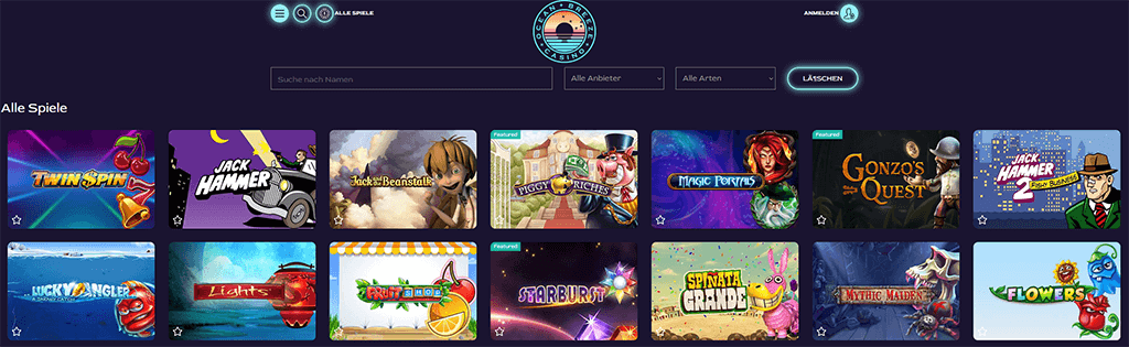 Oceanbreeze Casino Website