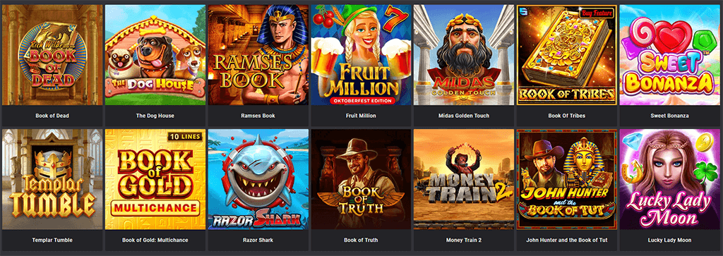 Spieleangebot bei Das ist Casino