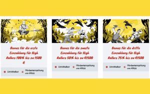 Der Comboslots Highroller Bonus