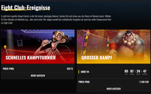 Turniere und Bestandskunden Boni