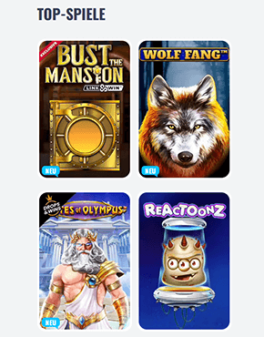 Spielautomaten bei OhMySpins