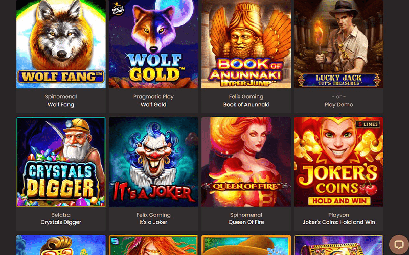Spiele bei Nationalcasino