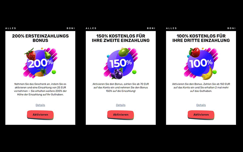 Slottyway Neukundenbous