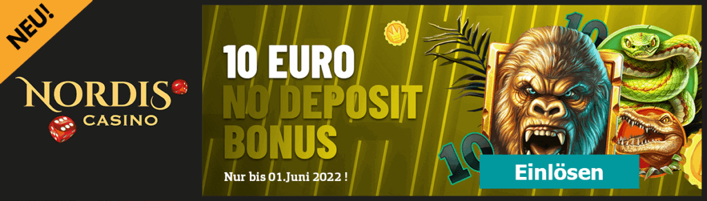 Nordis No Deposit Bonus