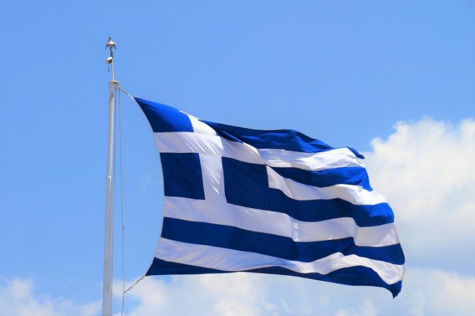 Griechische Flagge