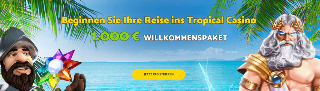 Der Willkommensbonus bei Palmslots