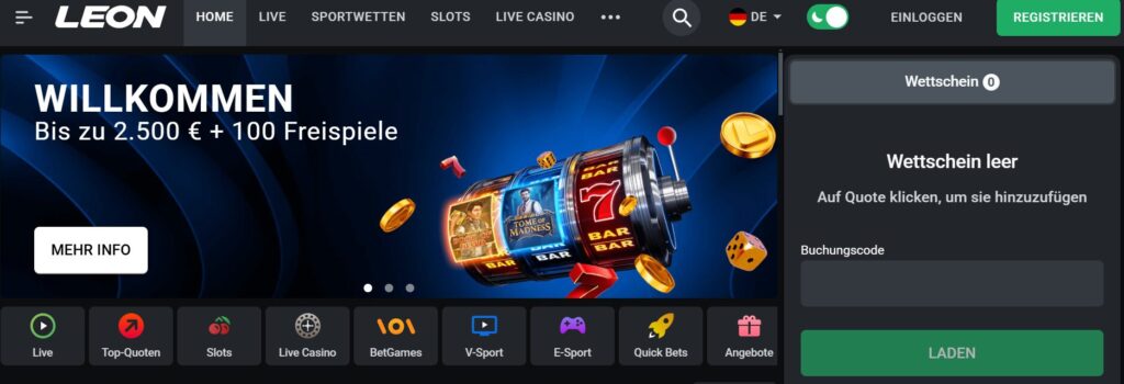Leon Bet bonus